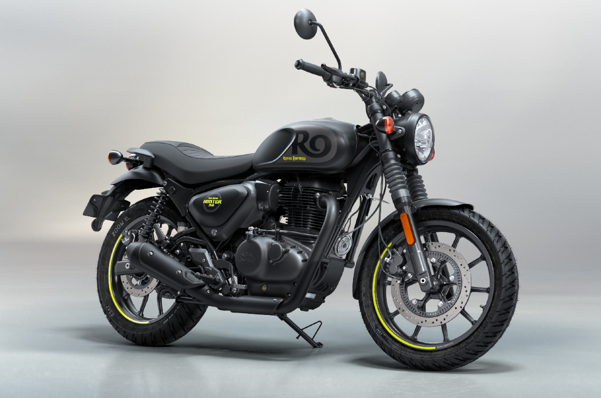 Royal Enfield Hunter 350 new Graphite Grey colour launched